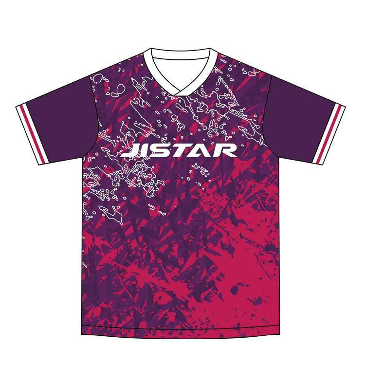 Wholesale Price High Quality Jersey Style Mens Digital Printed logo  T-shirts Custom Casual Loose Straight Sublimation T Shirt