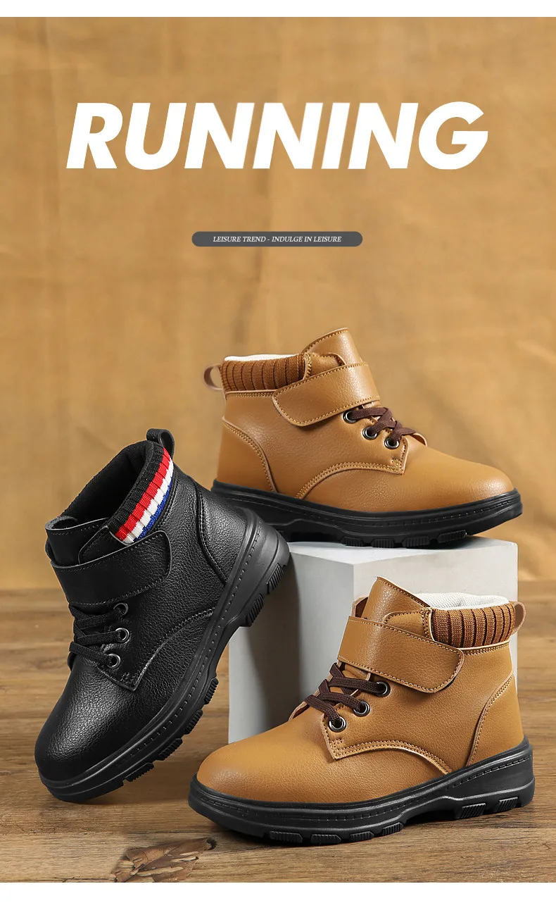Niños Niño Zapatos Tamaño 28-39 Cálido Invierno Nieve Botas Martin Botas  Lindo Negro Marrón Cuero Impermeable Niñas Zapatos Niños Botas - Buy Botas,Niñas  Zapatos Niños Botas,Nieve Martin Botas Lindo Negro Marrón Cuero