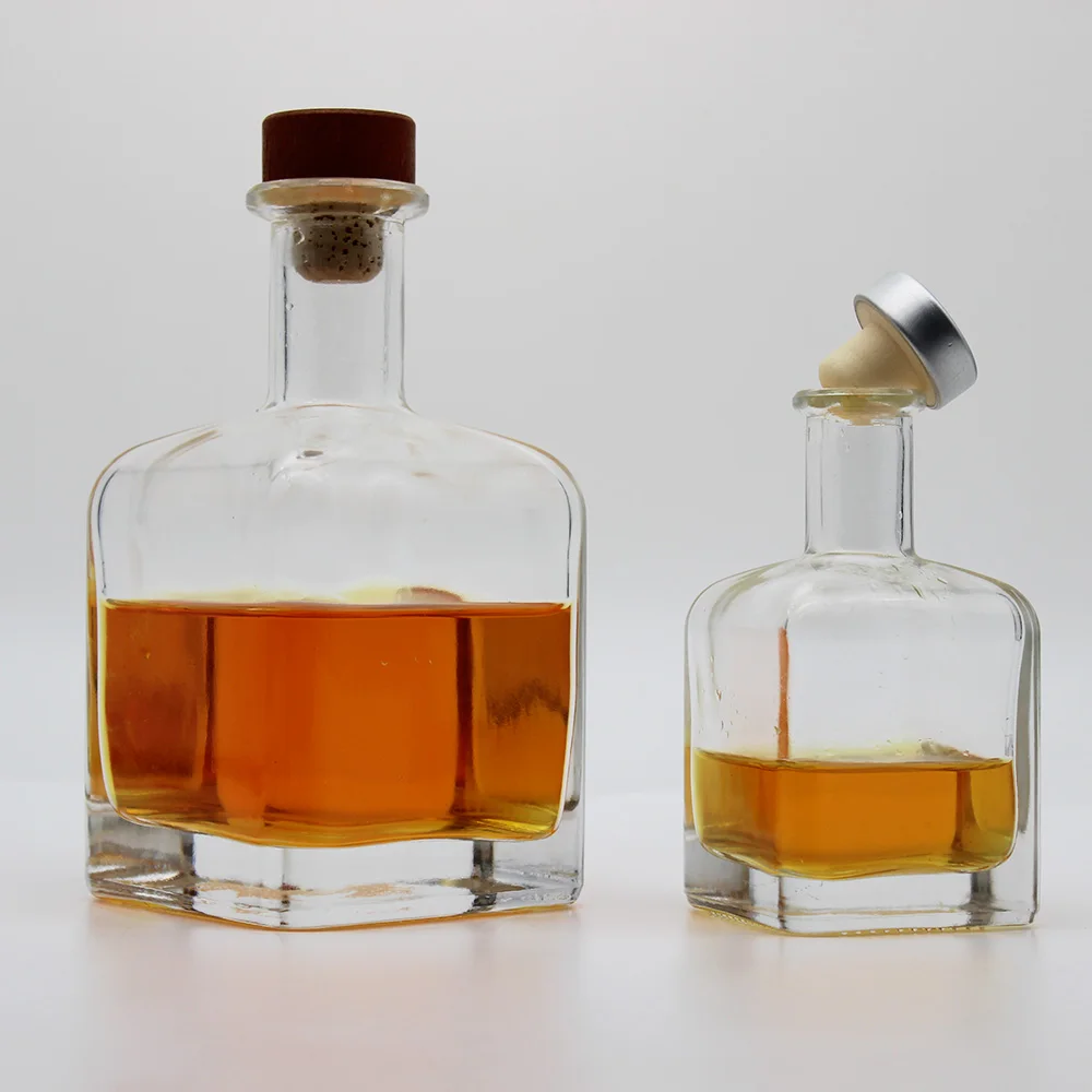 125ml 375ml Custom Shape Luxury Spirits Brandy Bottle Directly Supplied ...