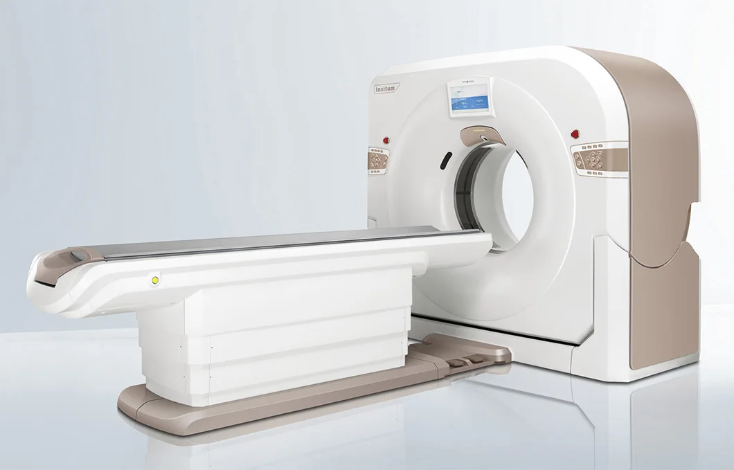 32 64 128 Slice Computed Tomography Scanner Medical Full Body CT X Ray Scan Machine manufacture