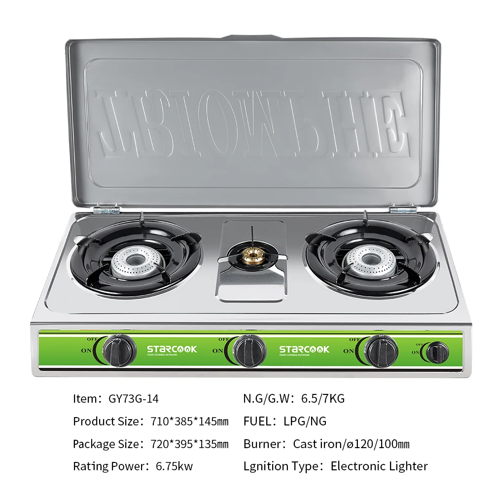 Deluxe Propane 3 Burner Gas Stove Cooktop Glass Top Deluxe Buy Gas