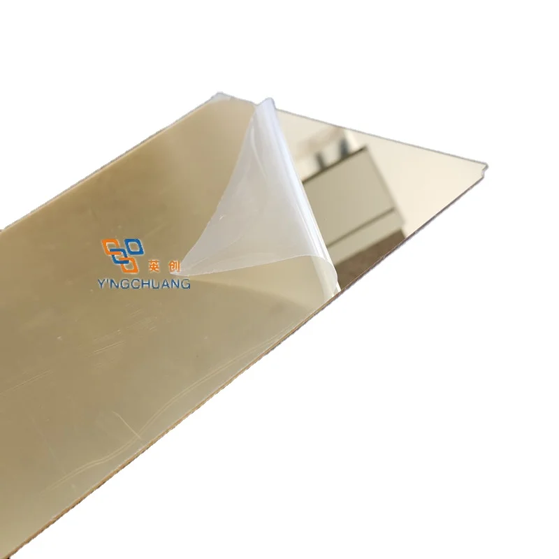 China Flexible Mirror Plastic Acrylic Sheet with 1220X2440 1220X1830 Size  and 1mm to 6mm Thickness Silver Mirror Acrylic Sheet factory and suppliers
