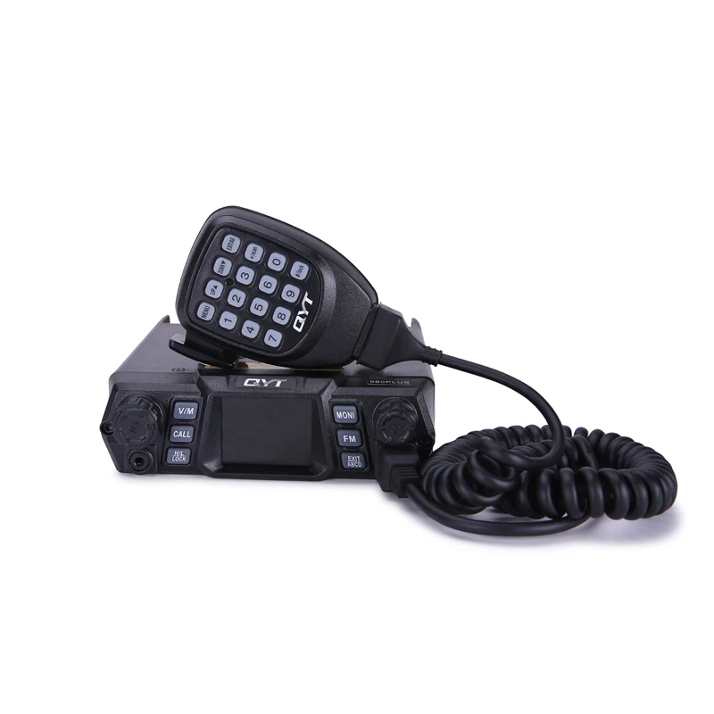 High power KT-980Plus Vhf Uhf dual band mobile car radio walkie talkie Vehicle Mouted ,made in Japan