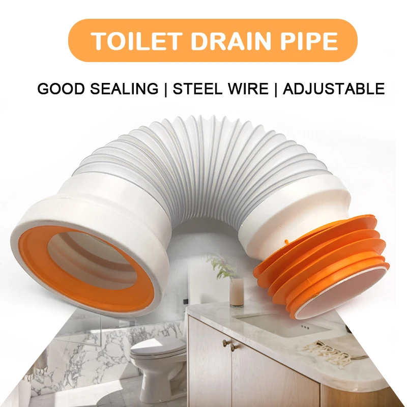 Flexible Toilet Connection Plumbing Hose