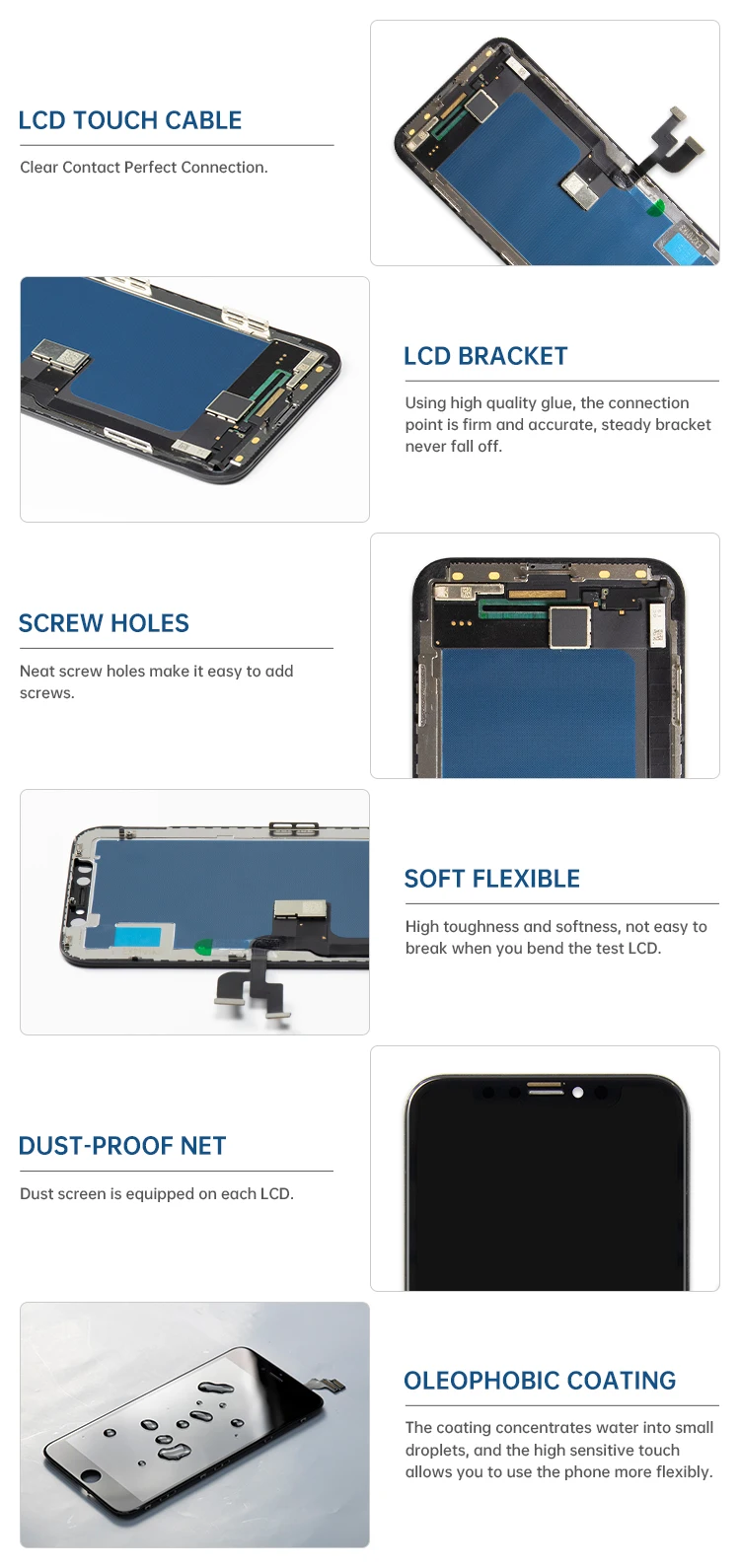 lcd screen coating repair factory