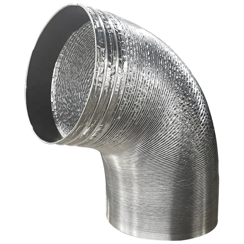 BBQ Exhaust Flexible Heat Resistant Inch Round Smoke Pipe Duct Hose