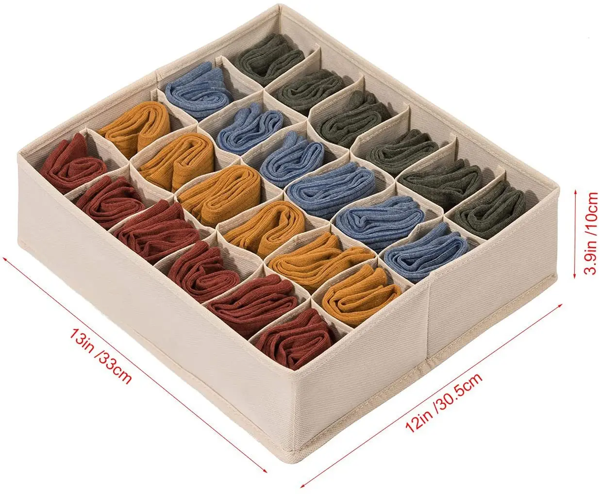 New drawer type divided underwear storage four-piece set of multi-cell saving organizer factory wholesale manufacture