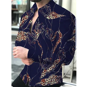 High Quality men wear Cotton long Sleeve Shirt With logo And Roll up Sleeves customized men wear shirt