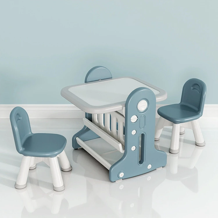Сборная домашняя мебель для малышей пластиковый детский стол и мольберт настольные столы детский стол для чтения пластиковый детский стол и