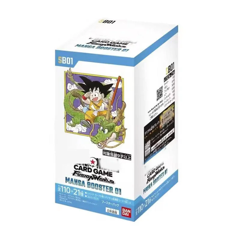 manga booster 01 booster box Dragon Ball Super: Fusion World - Manga Booster 01