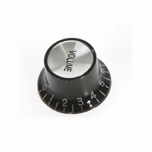 Online selling reflector guitar knob hat style speed knob Volume/ Tone control guitar knob