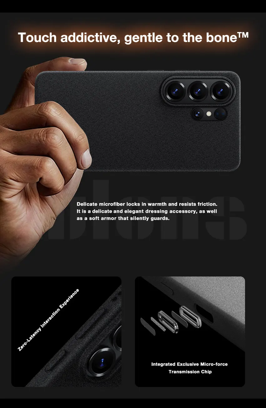 product laudtec tpu pc phone case luxury back cover baby skin magnetic simple business custom logo for samsung galaxy s26 ultra sjk1116-7