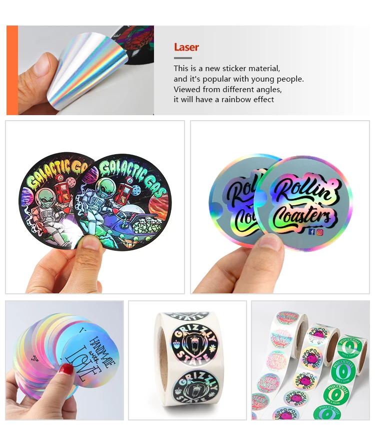 Private Design Product Labels Maker - Self Adhesive Stickers