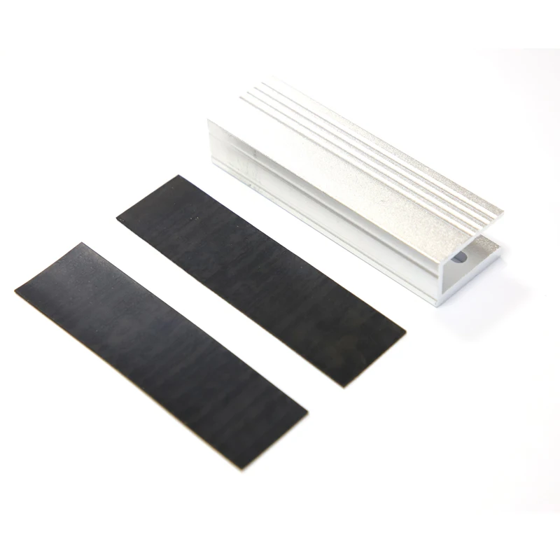 U Bracket for Electromagnetic Lock Frameless Glass Magnetic Lock 300lbs Electric Aluminum U Shape Bracket