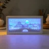 7 colores de luz con control táctil