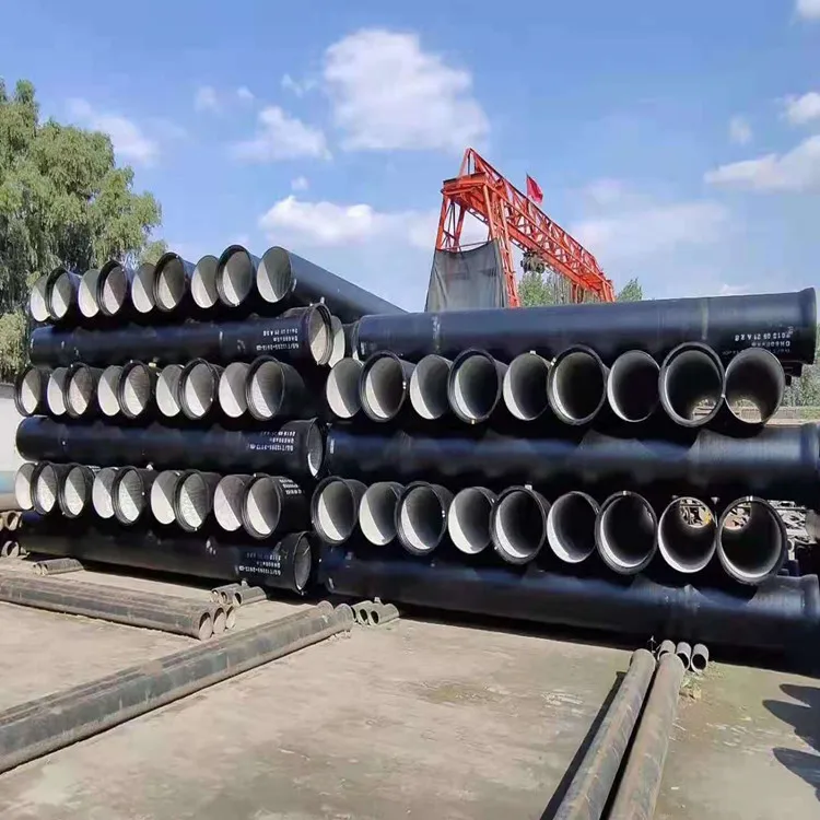 Ductile Cast Iron Steel Pipe Large Diameter DN100 DN200 Iron Tube K9 Ductile Cast Iron Steel Pipe