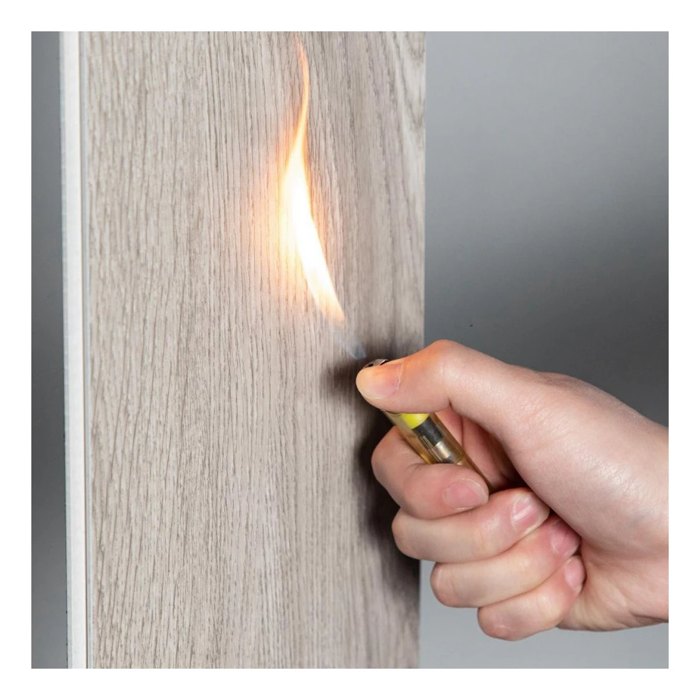 SPC Waterproof Hybrid Composite Rigid Embossed Texture LVT LVP PVC Click SPC Floor Vinyl Plank