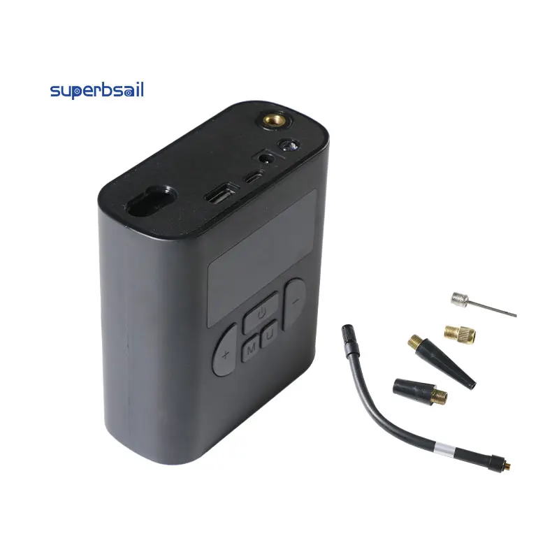 Superbsail Mini Car Air Compressor 150PSI Portable Car Tire Inflator Smart Digital Inflatable Pump For Car Bicycle Boat Air Pump