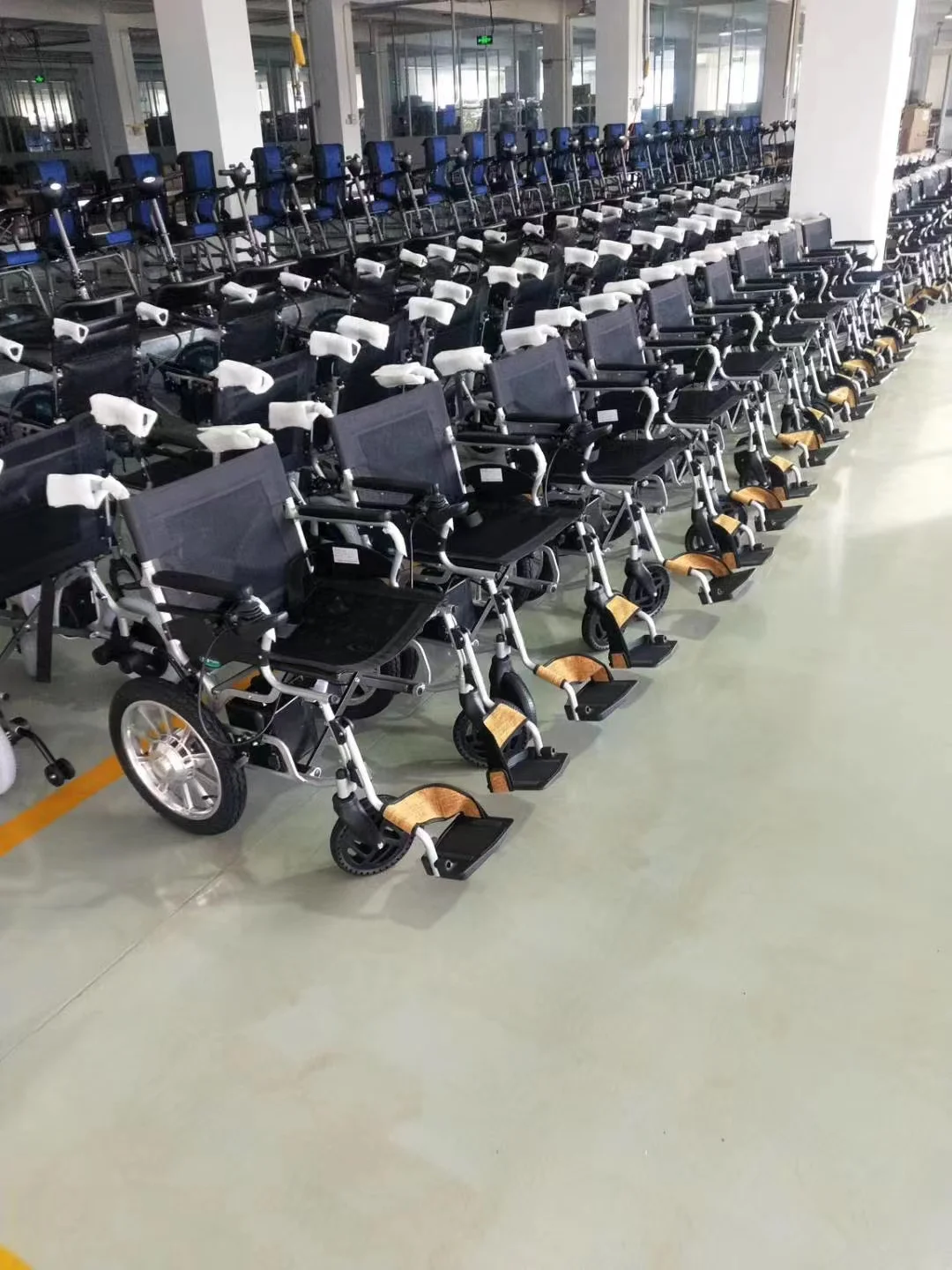 Folding Electric Wheelchair for disable & elderly wireless Remote control  Handicapped Mobility Wheel chairs supplier