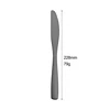 Black knife