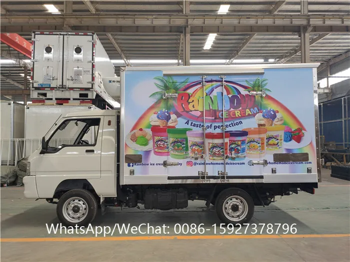 1 Ton RHD FORLAND Mini Refrigerated Refrigerator Truck
