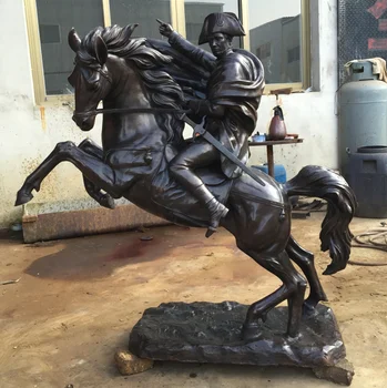 ブロンズナポレオンと馬像男乗馬馬の彫刻| Alibaba.com