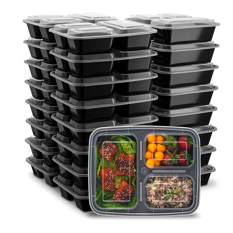 Source Reusable BPA Free Meal Prep Containers 16 oz 1 Compartment Food  Storage Containers with Lids on m.