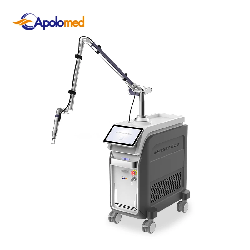 Q-Switched ND YAG Equipment Laser Tattoo Removal Machine supplier