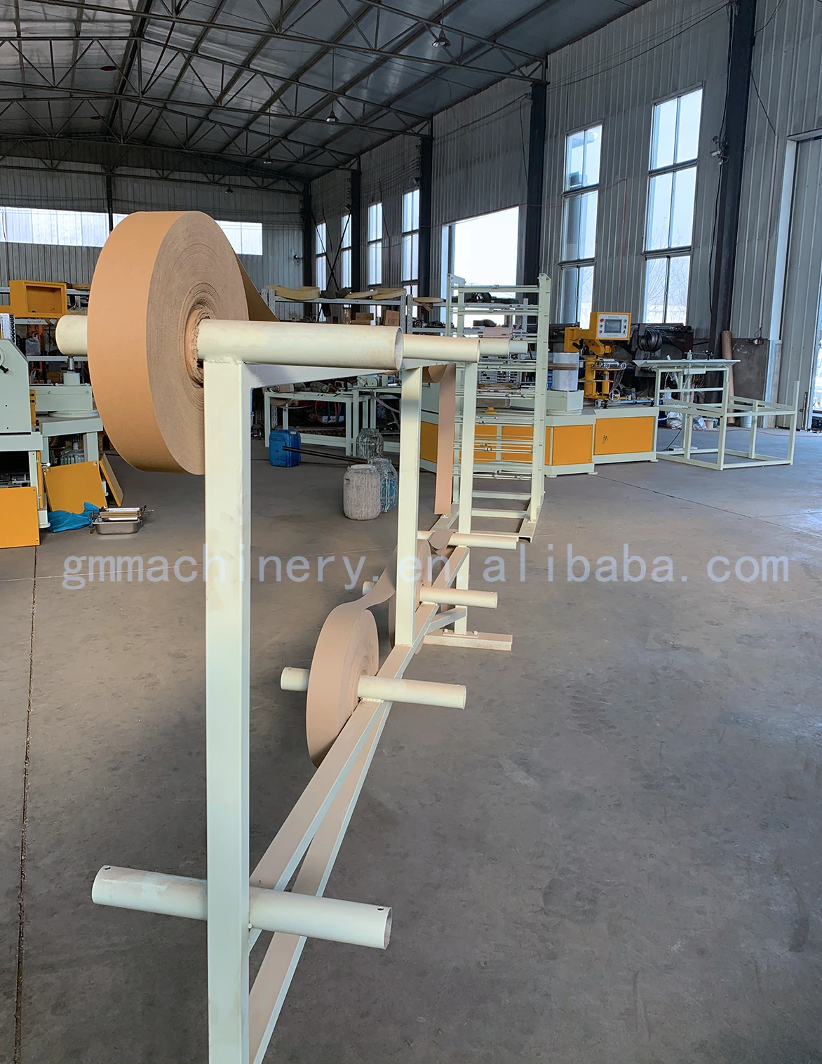 China factory directly selling paper core paper tube making machine kraft jumbo roll slitting machine great performance details