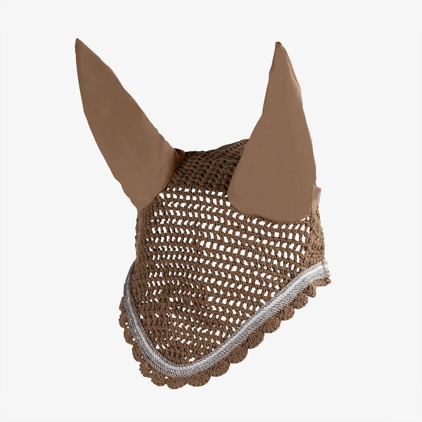 2021 OEM factoryhorse products horse care Silent Crochet Ear Net Bonnet Quieting Ear Bonnet Horse Fly Veil other horse products