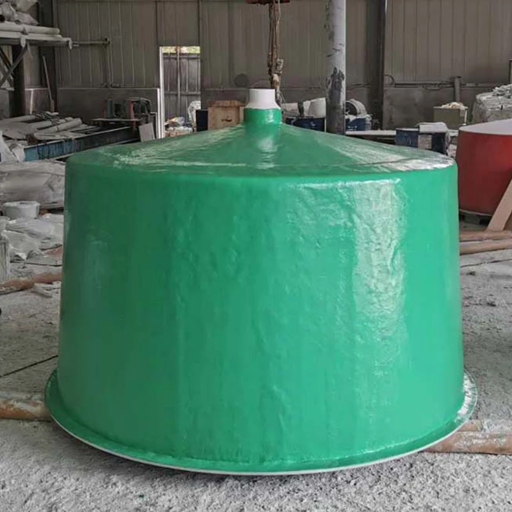 QihangRAS Large Fiberglass Fish Tank for Aquaculture Customizable Tilapia Farming Equipment for Ras Aquaculture