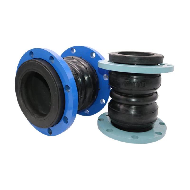 Constant Velocity Flange Expansion Joints Coupling Stainless Steel Anticorrosion Bellow Rubber Compensator Made in China Round