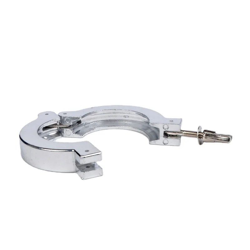 SS304 Stainless Steel Vacuum Clamp With Wing Nut KF16 KF25 KF40 KF50 KF16 304  Stainless Steel KF25 304 Stainless Steel KF Vacuum Clamp Bracket