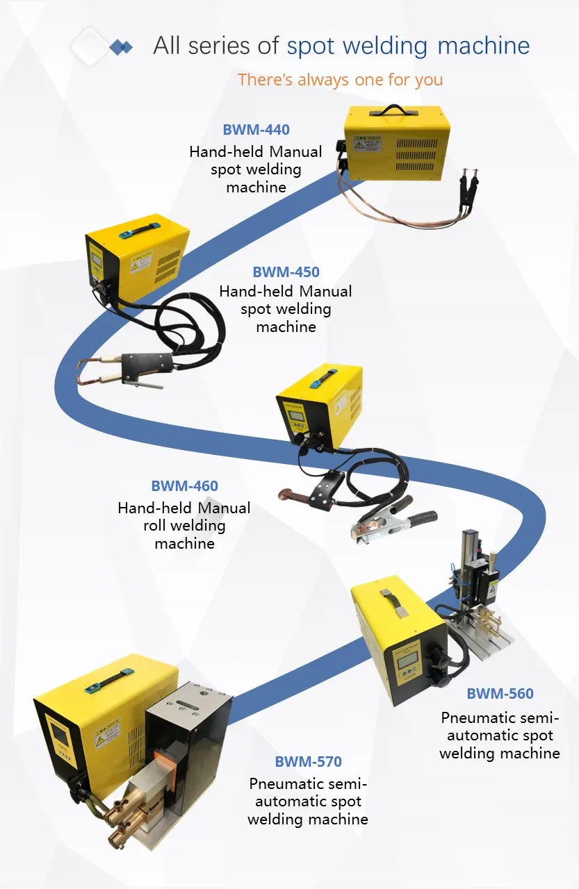 Manual Portable Spot Welding Machine Inverter Body Car Pedal Butt