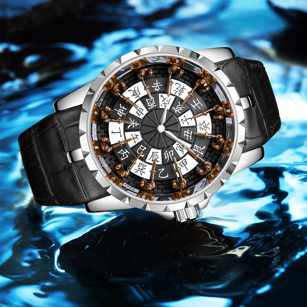 Cuarzo Reloj Personalizado Hombre Relojes De Madera Grabados