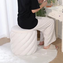 Bedroom Living Room Modern Storage Ottoman Foot Stool Makeup Stool