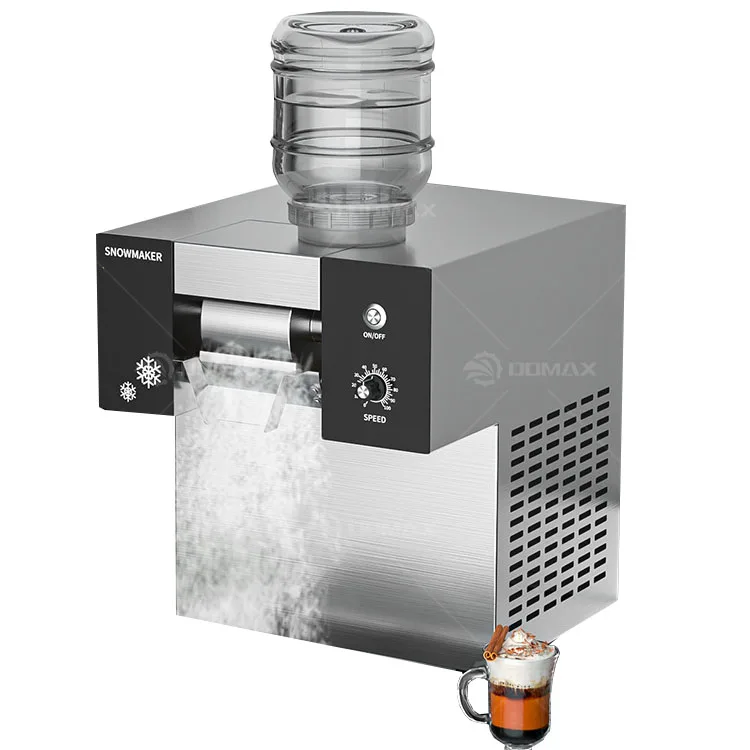 Air-Cooled Snow White Soft Snowflake Ice Cream Machine for