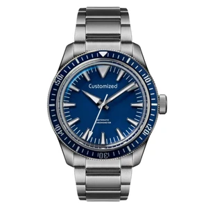 Custom Luxury Luminous Men Automatic Watches with logo Branding High End Watches Oem Odm Diver Watches for 20ATM