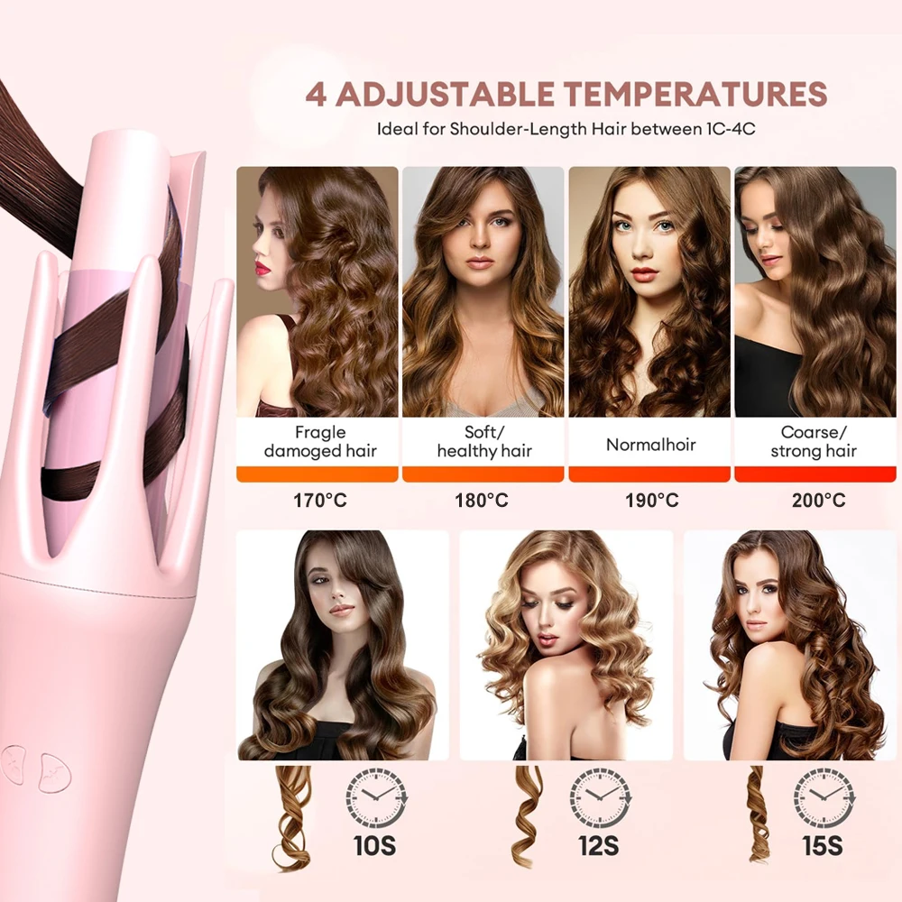 Rotating Hair Wave Curler 3C Electronic Consumer Products Manufacture