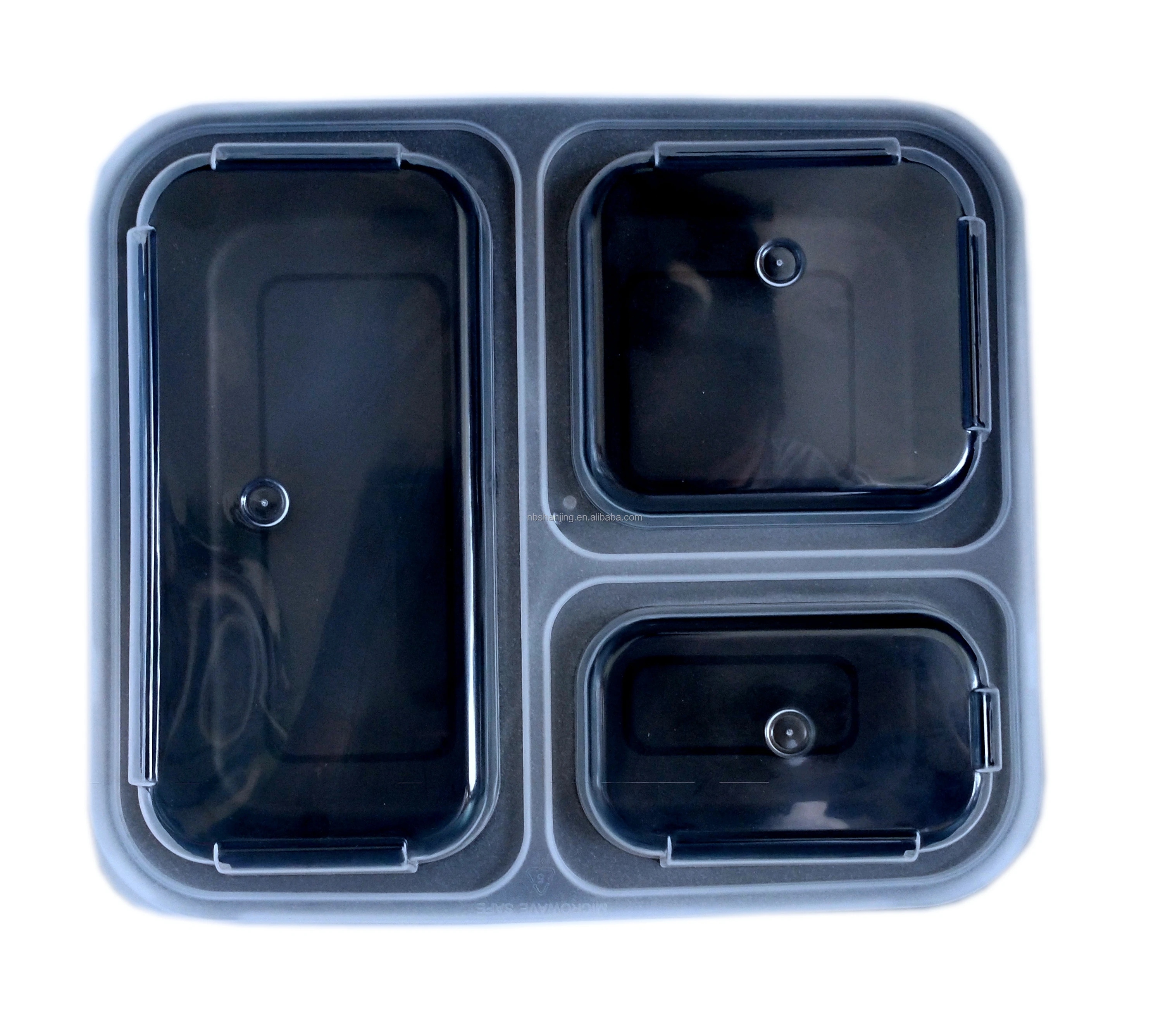 3 Compartment Disposable Bento Box Meal Storage Food Prep Lunch Box - China  3 Compartment Microwavable Containers and Disposable 3 Compartment  Microwavable Containers price