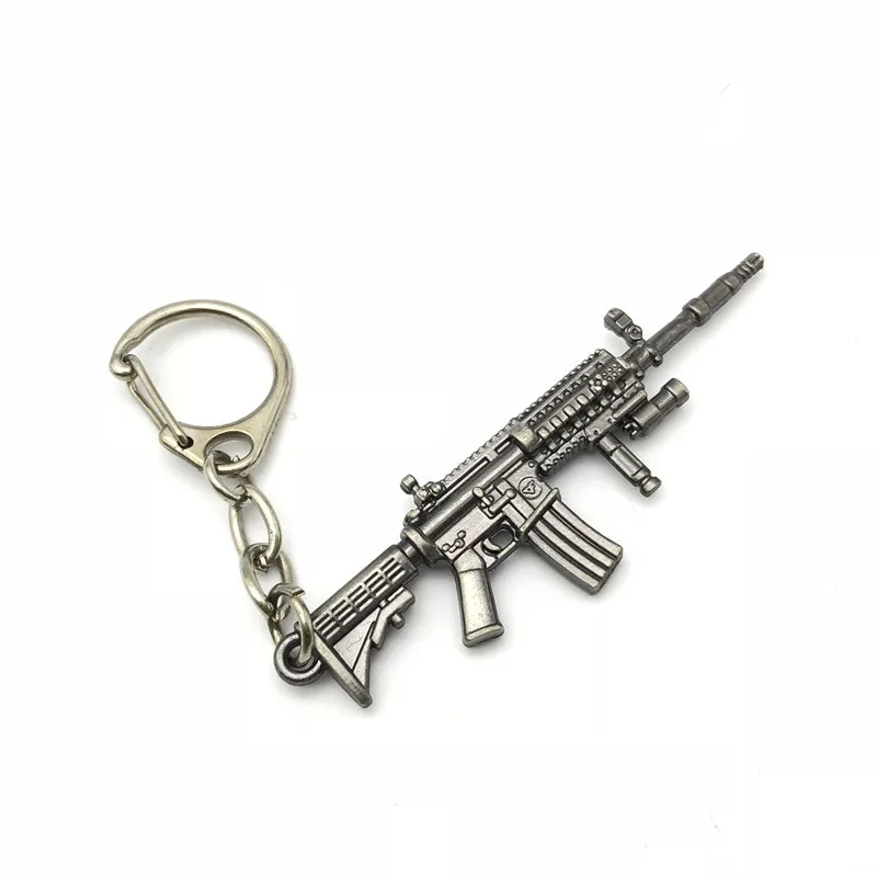Fashion Zinc Alloy Metal Mini Micro Small Gun Key Chain Metal Gun ...