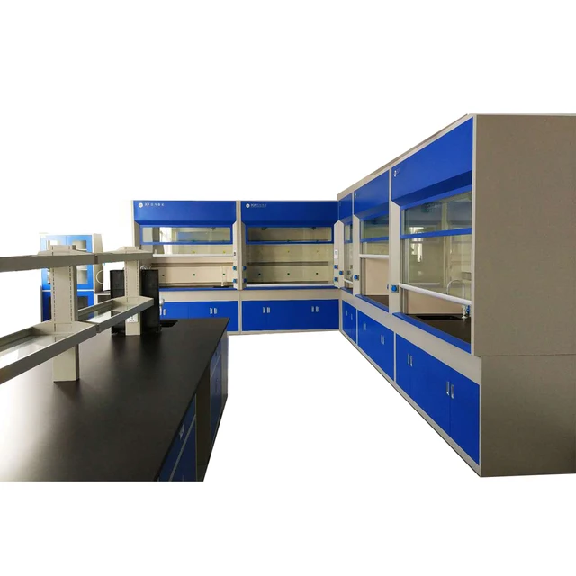 galvanized steel material fume hood and fume cupboard, can be customized by China factory acid resistant chemical resistant