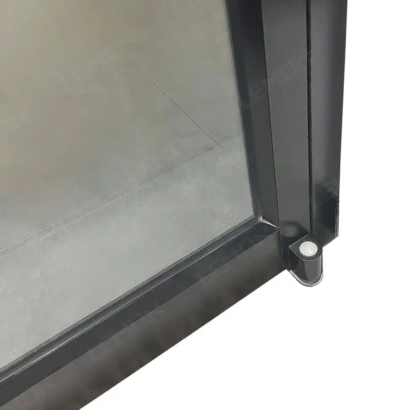 MODERN COMMERCIAL FRENCH GLASS FRONT ENTRY DOUBLE ALUMINUM STOREFRONT EXTERIOR FRONT DOOR STORE
