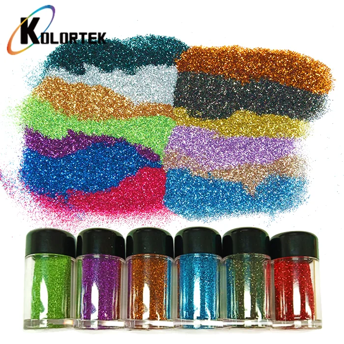 Kolortek High Quality Cosmetic Glitter Powder Glitter Makeup Wholesale -  China Cosmetic Glitters, Glitter Powder