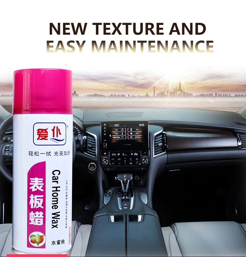 f1 dashboard wax spray
