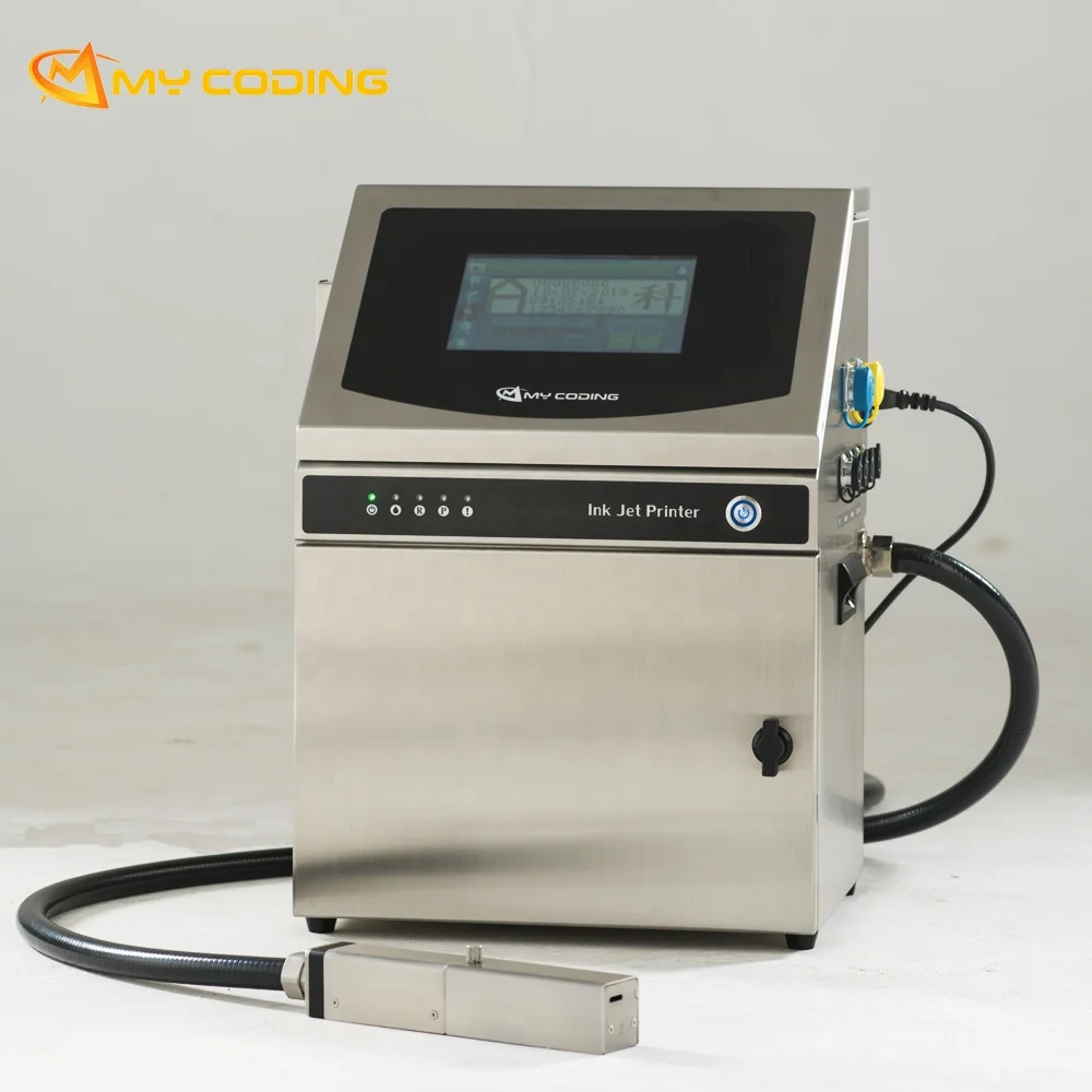 Chinese Expiry Date Coding and Marking Ink Jet Printer Makeup Solvent Cleaner Coder