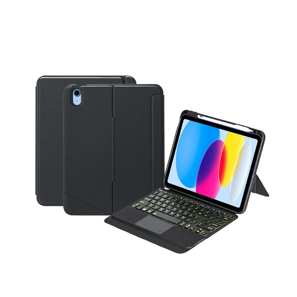 Magic Keyboard Case for Samsung S10Plus 11inch Hinge-Style Magnetic Wireless for Bluetooth Keyboard Laudtec