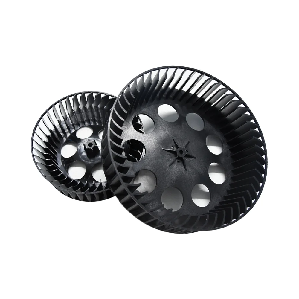 Precision Plastic Injection  Mouldings Blade Wheel Part For Air Cleaner