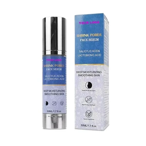 Sulfate-Free Gentle Exfoliating Face Serum Niacinamide & Lactic Acid Day & Night Facial Serum Lightweight for Dull/Uneven Skin