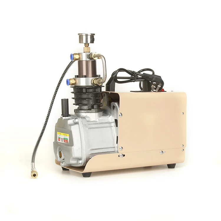 1.8KW Elektrische Kompressorpumpe Hochdruck Luft Kompressor Wasser/Luft Kühlung 
